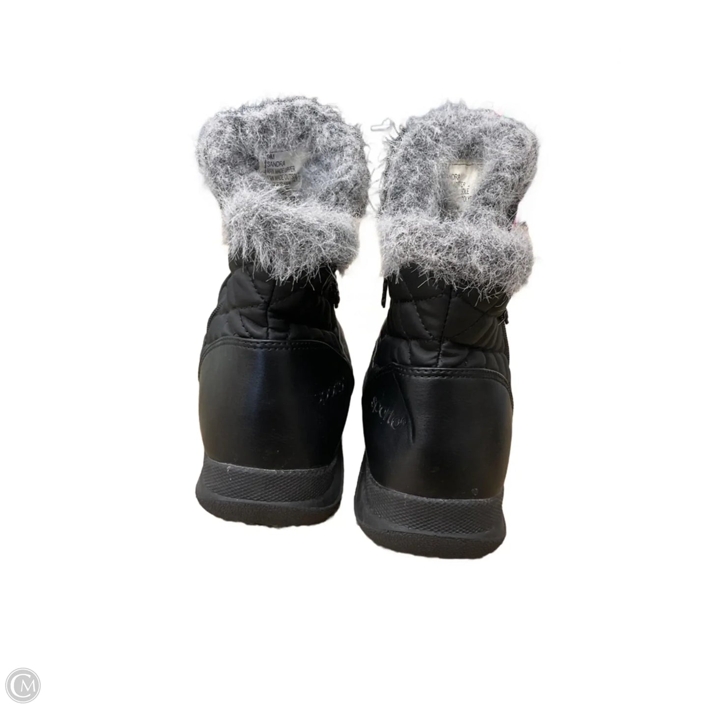 Boots Snow By Sporto In Black, Size: 9