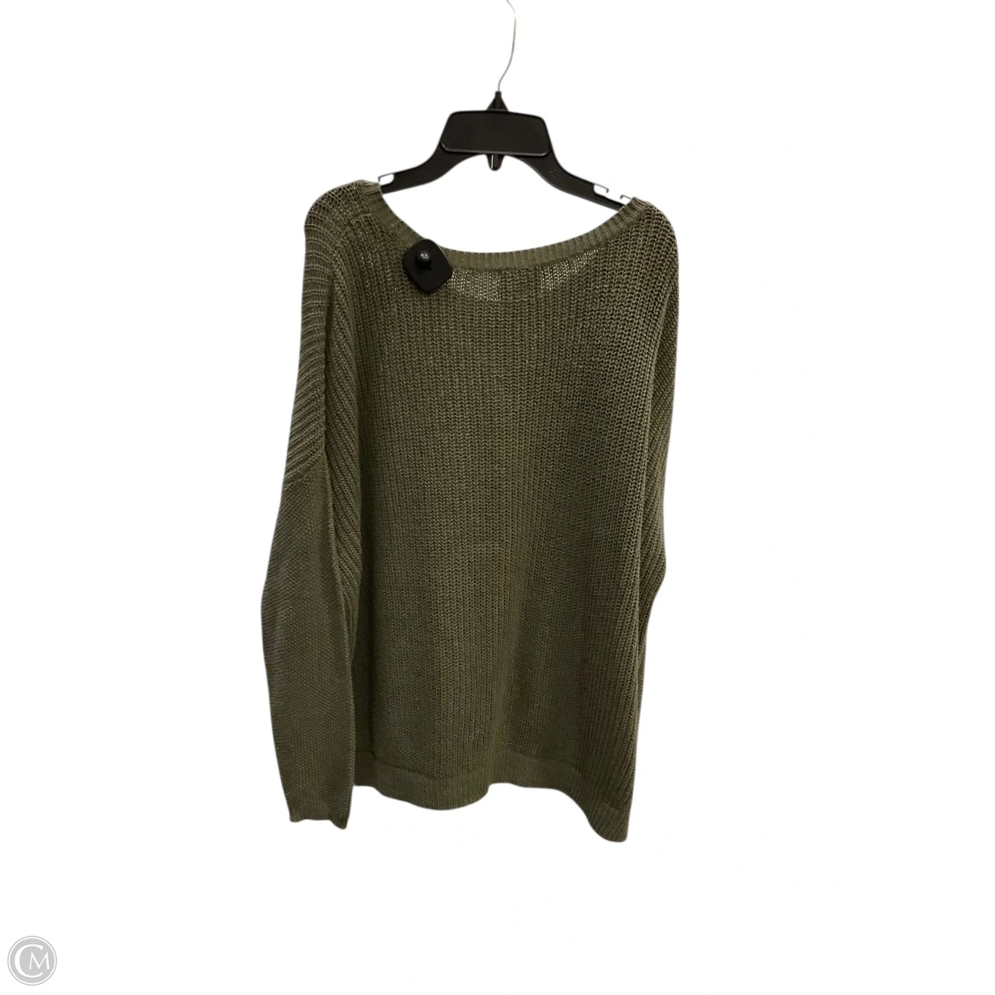 Sweater By Pins And Needles In Green & Tan, Size: M
