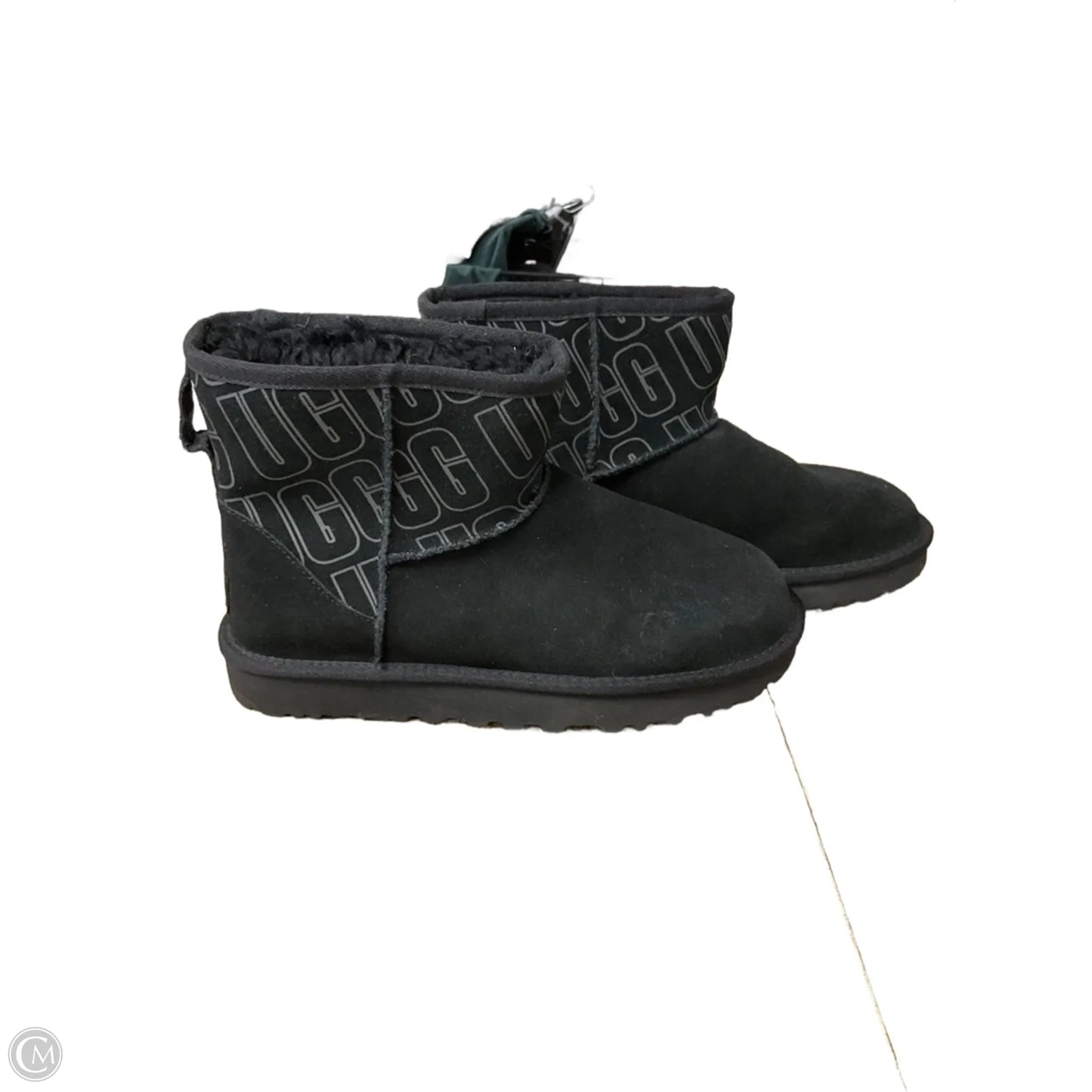 Boots Designer By Ugg In Black, Size: 8