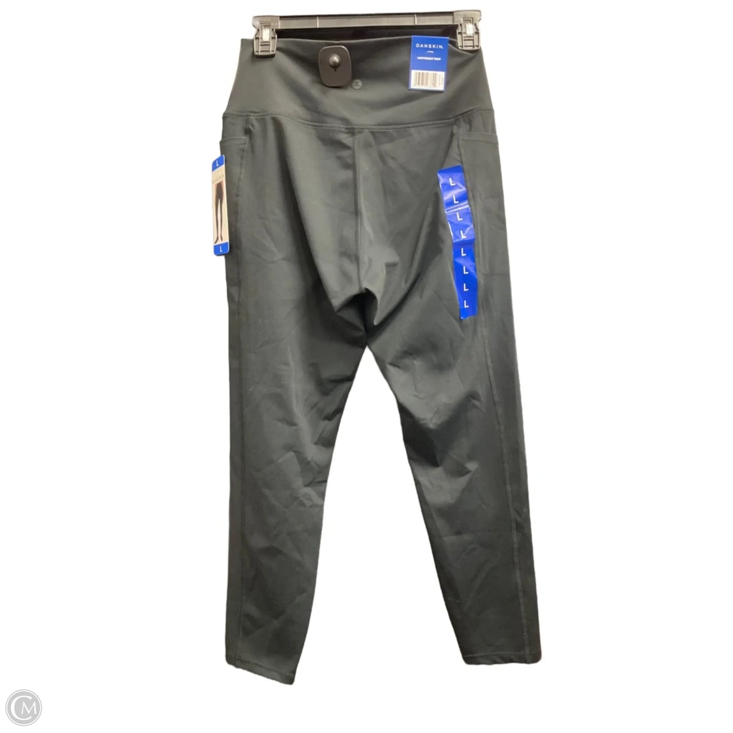 Athletic Leggings By Danskin In Black, Size: L
