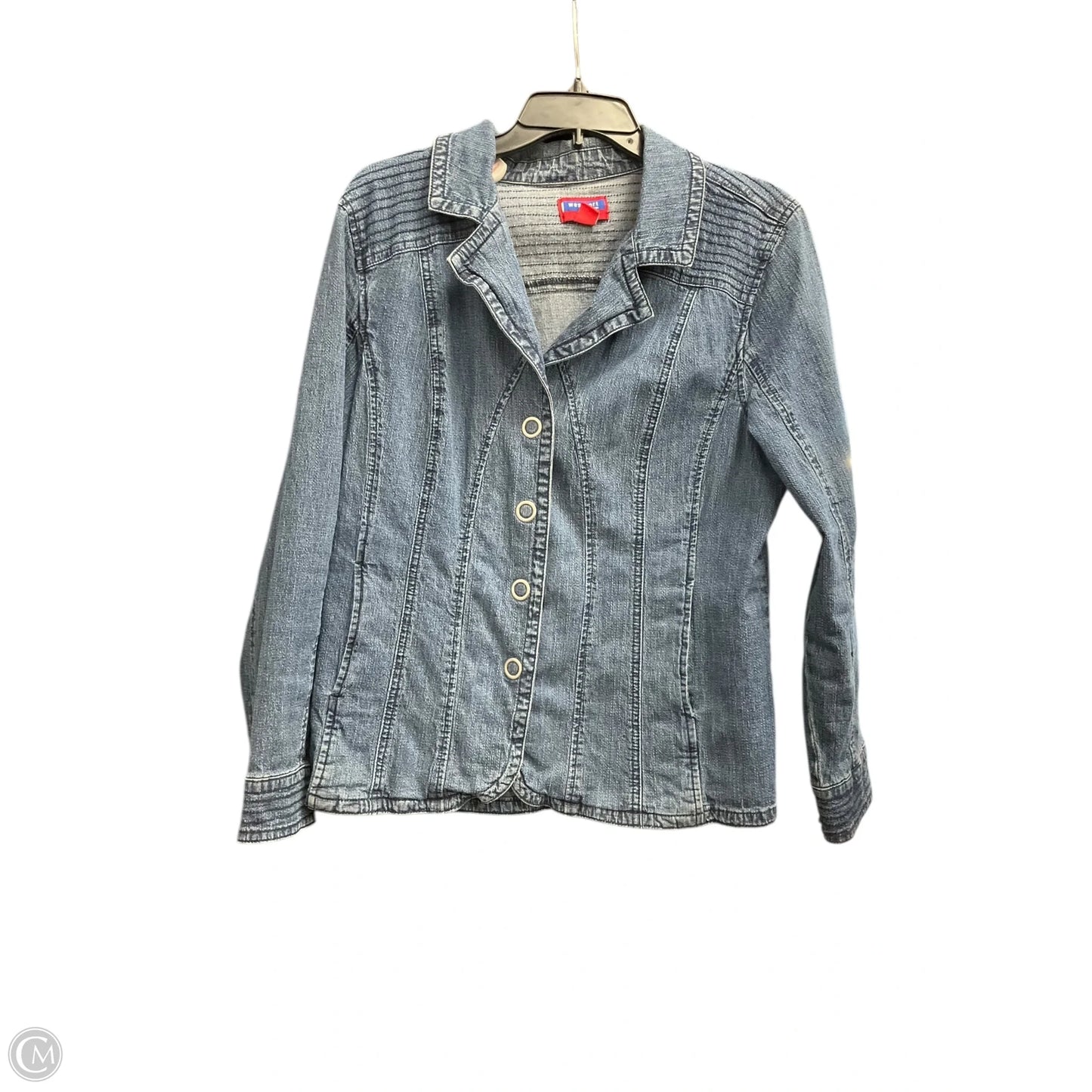 Jacket Denim By Westport In Blue Denim, Size: Xl