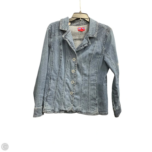 Jacket Denim By Westport In Blue Denim, Size: Xl