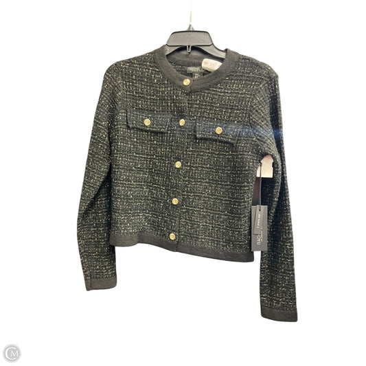 Skirt Suit 2pc By Rachel Zoe In Black & Gold, Size: Xs