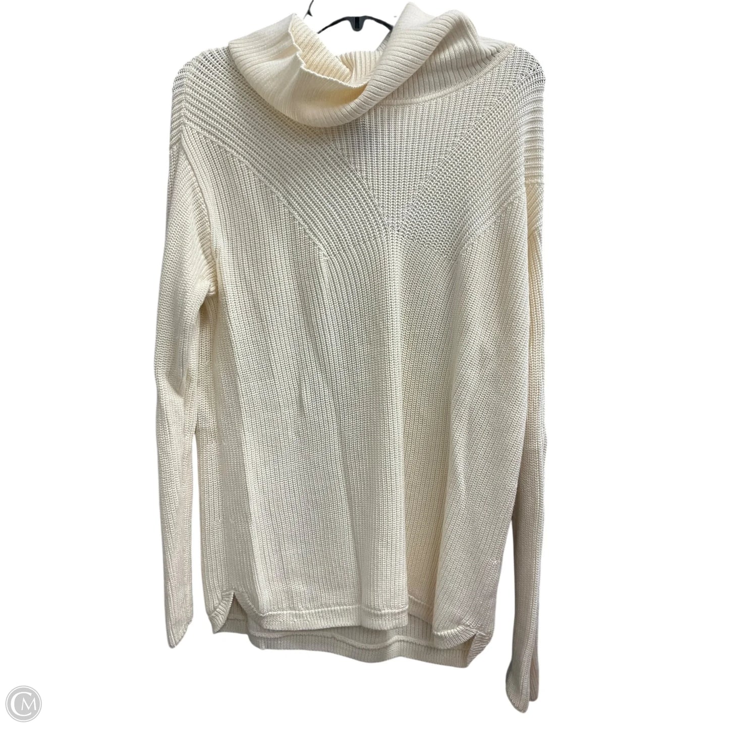 Sweater By Talbots In Cream, Size: M