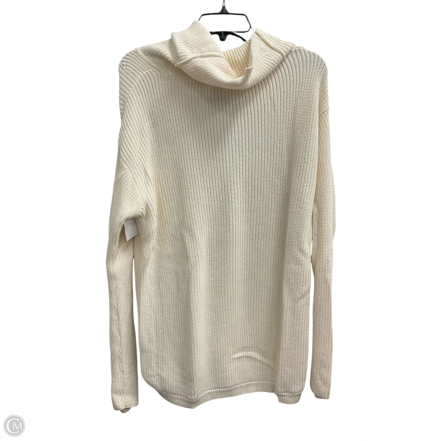 Sweater By Talbots In Cream, Size: M