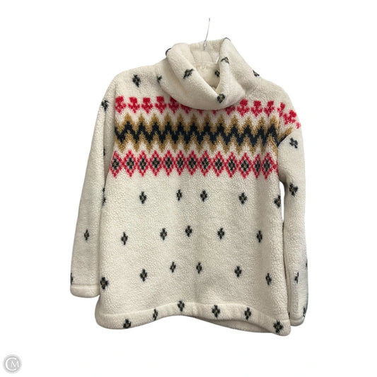 Sweater By Loft In Red & White, Size: Sp