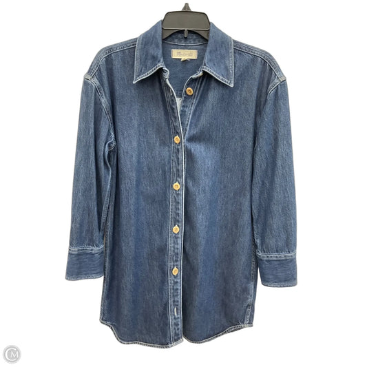 Jacket Denim By Madewell In Blue Denim, Size: Xs