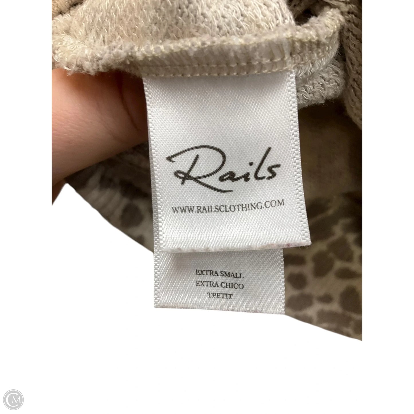 Sweater By Rails In Animal Print, Size: Xs