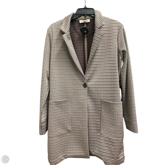 Blazer By Philosophy In Black & Brown, Size: M