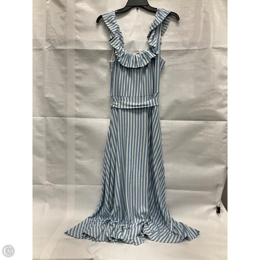 Dress Casual Maxi By Boden In Blue, Size: 18