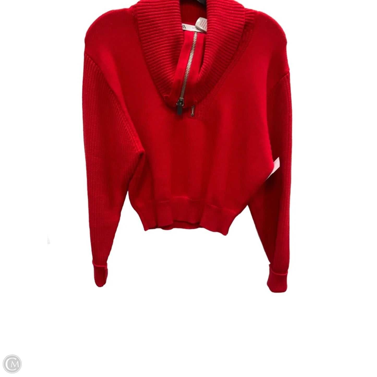 Sweater By Zara In Red, Size: S