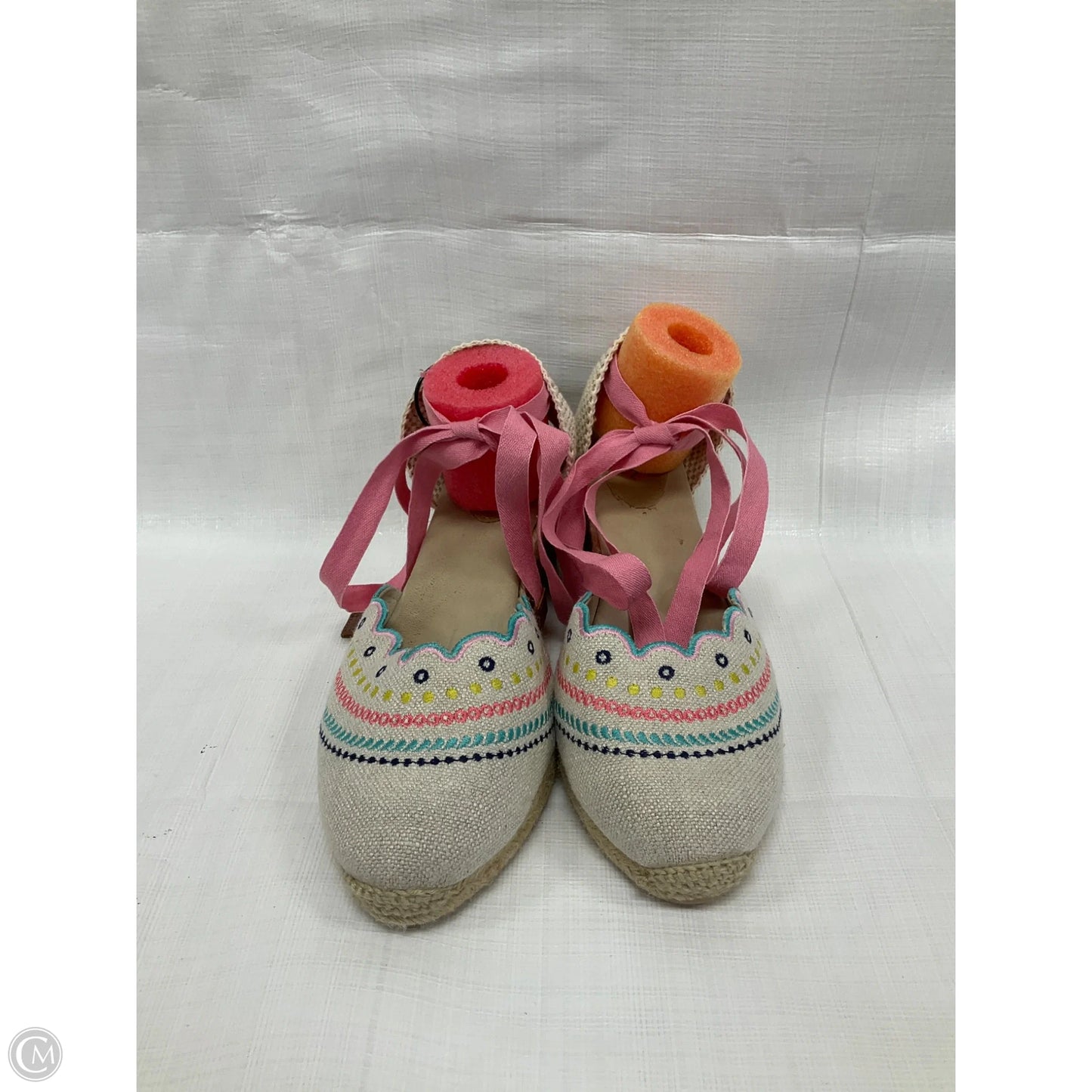 Shoes Heels Block By Boden In Beige, Size: 10