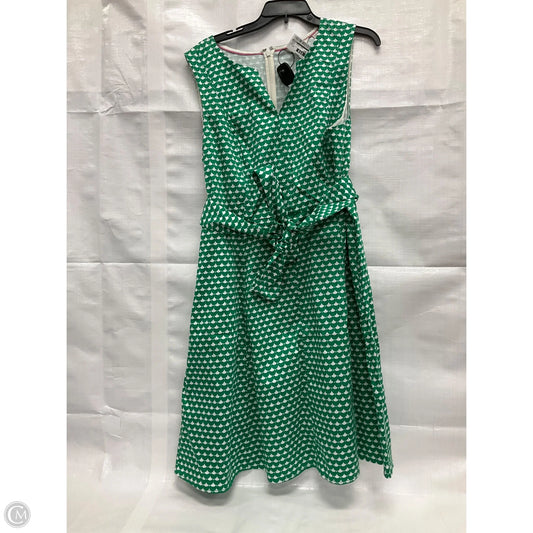 Dress Casual Midi By Boden In Green, Size: 20