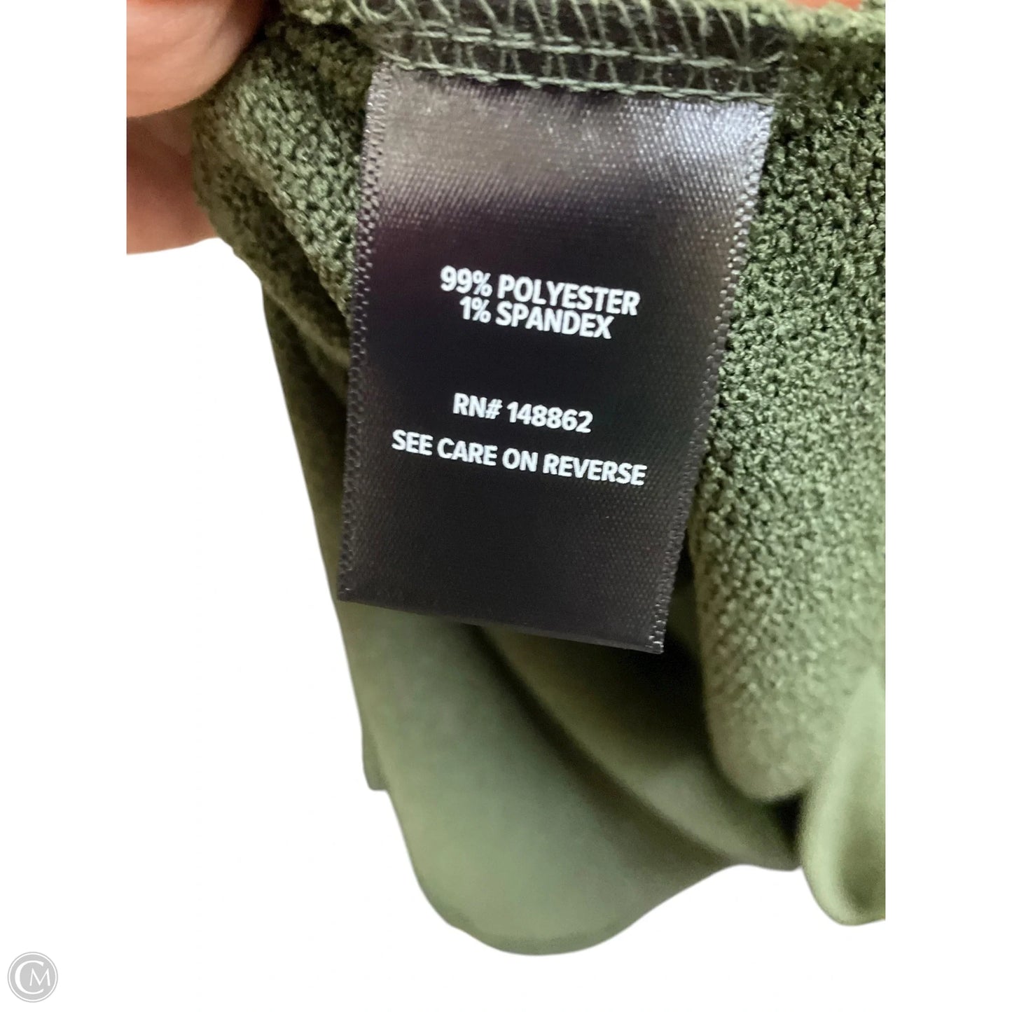 Top Sleeveless By Torrid In Green, Size: 2x