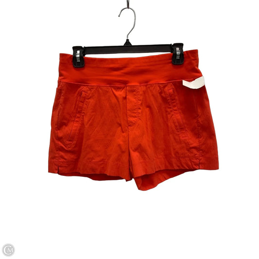 Athletic Shorts By Athleta In Orange, Size: 6