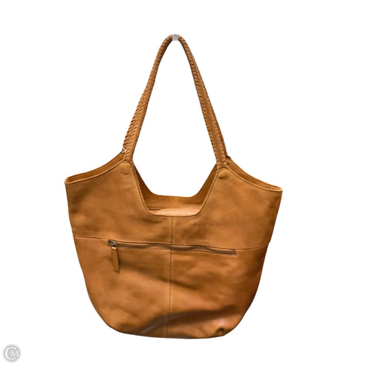Handbag Leather By Clothes Mentor, Size: Medium