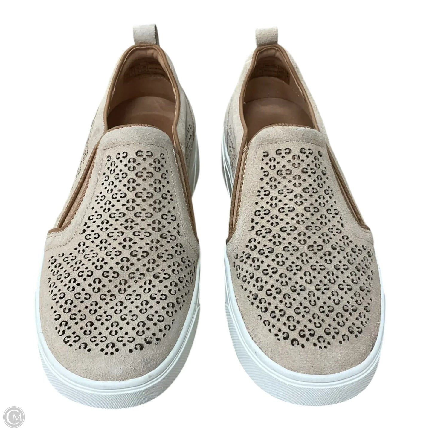 Shoes Flats By Vionic In Tan & White, Size: 7.5