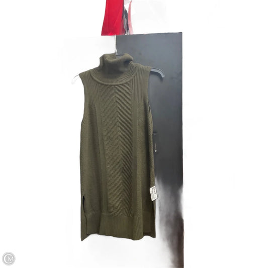 Dress Sweater By Ab Studio In Green, Size: M