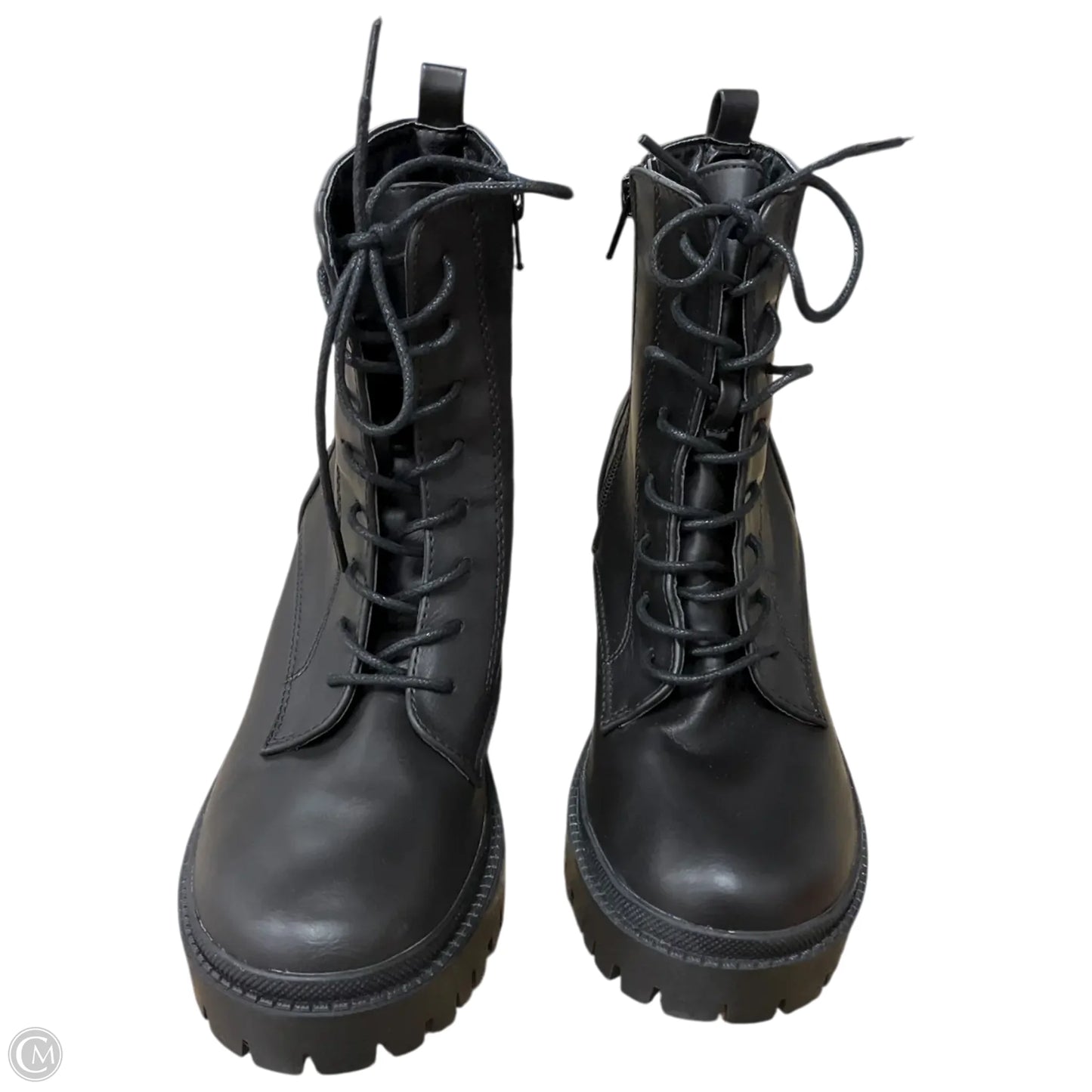 Boots Ankle Heels By Rock And Candy In Black, Size: 8