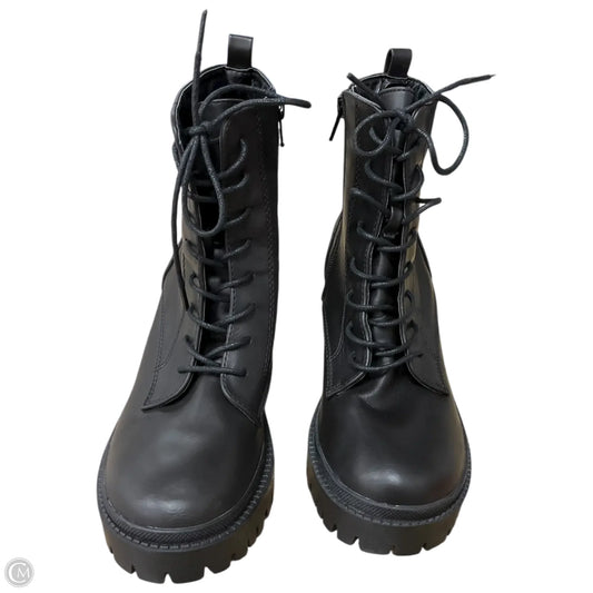 Boots Ankle Heels By Rock And Candy In Black, Size: 8