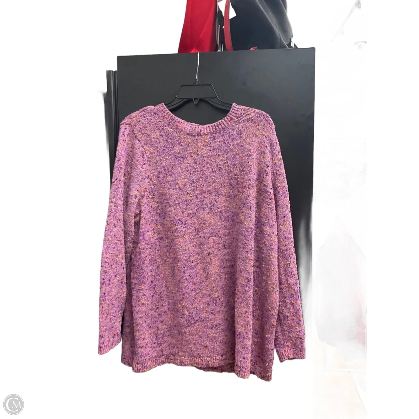 Sweater By J. Jill In Purple, Size: 2x