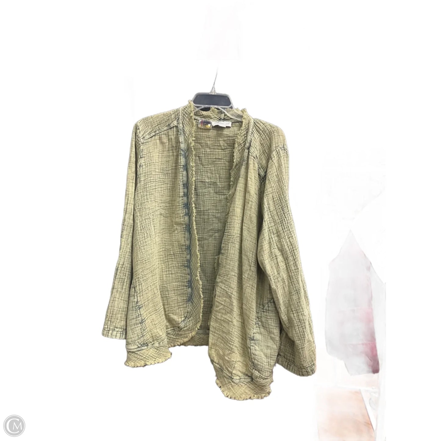 Cardigan By Coldwater Creek In Green, Size: 1x