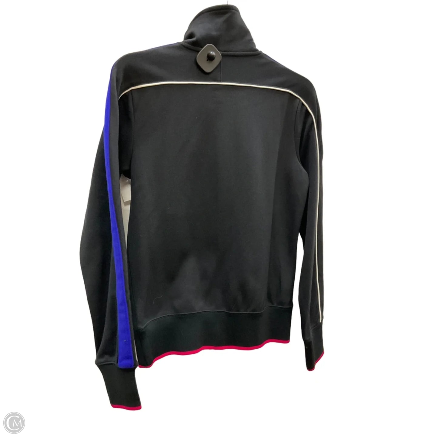 Athletic Jacket By Nike Apparel In Black & Pink, Size: M