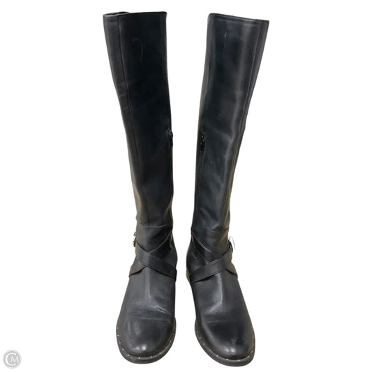 Boots Knee Flats By Inc In Black, Size: 10