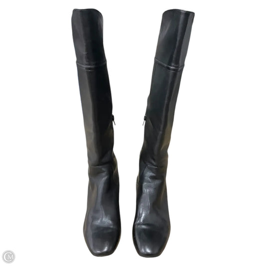 Boots Knee Heels By Enzo Angiolini In Black, Size: 10