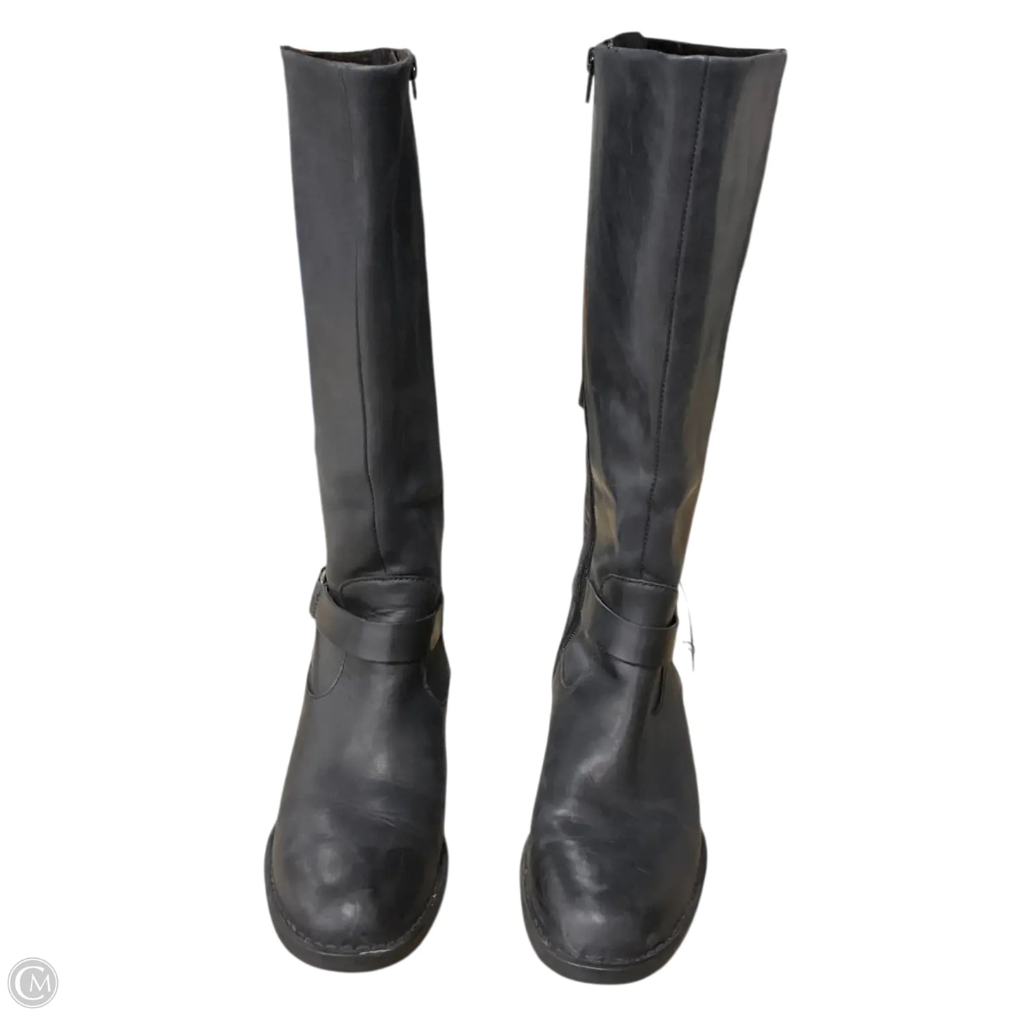 Boots Knee Flats By Born In Grey, Size: 10