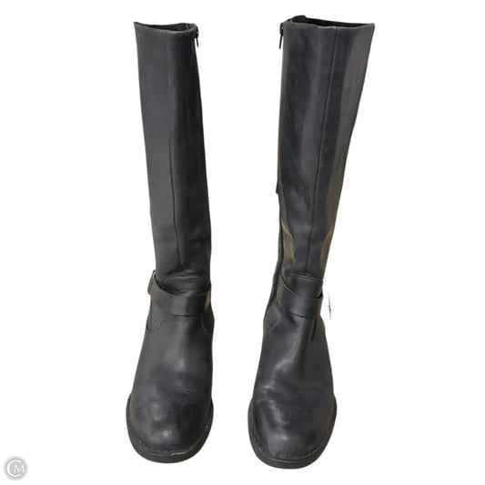 Boots Knee Flats By Born In Grey, Size: 10