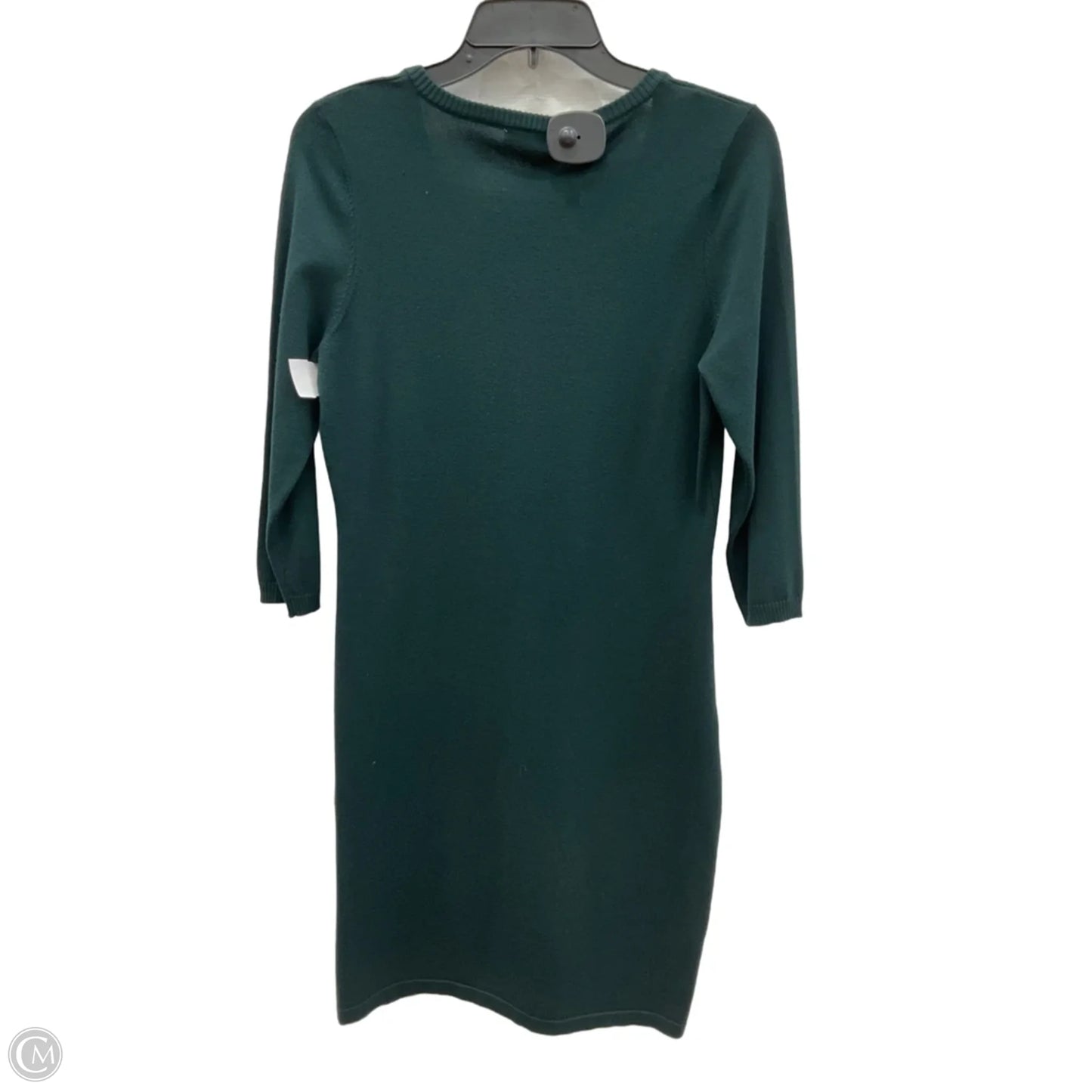 Dress Casual Midi By Calvin Klein In Green, Size: M