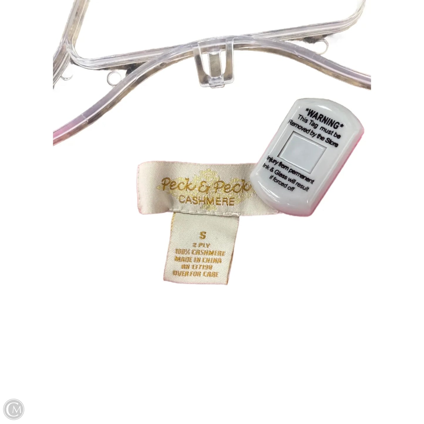 Sweater Cashmere By Peck And Peck In Pink, Size: S