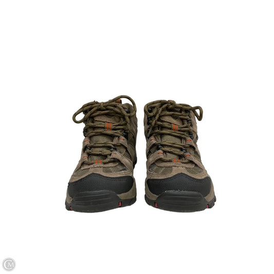 Shoes Hiking By Clothes Mentor In Black & Brown, Size: 6