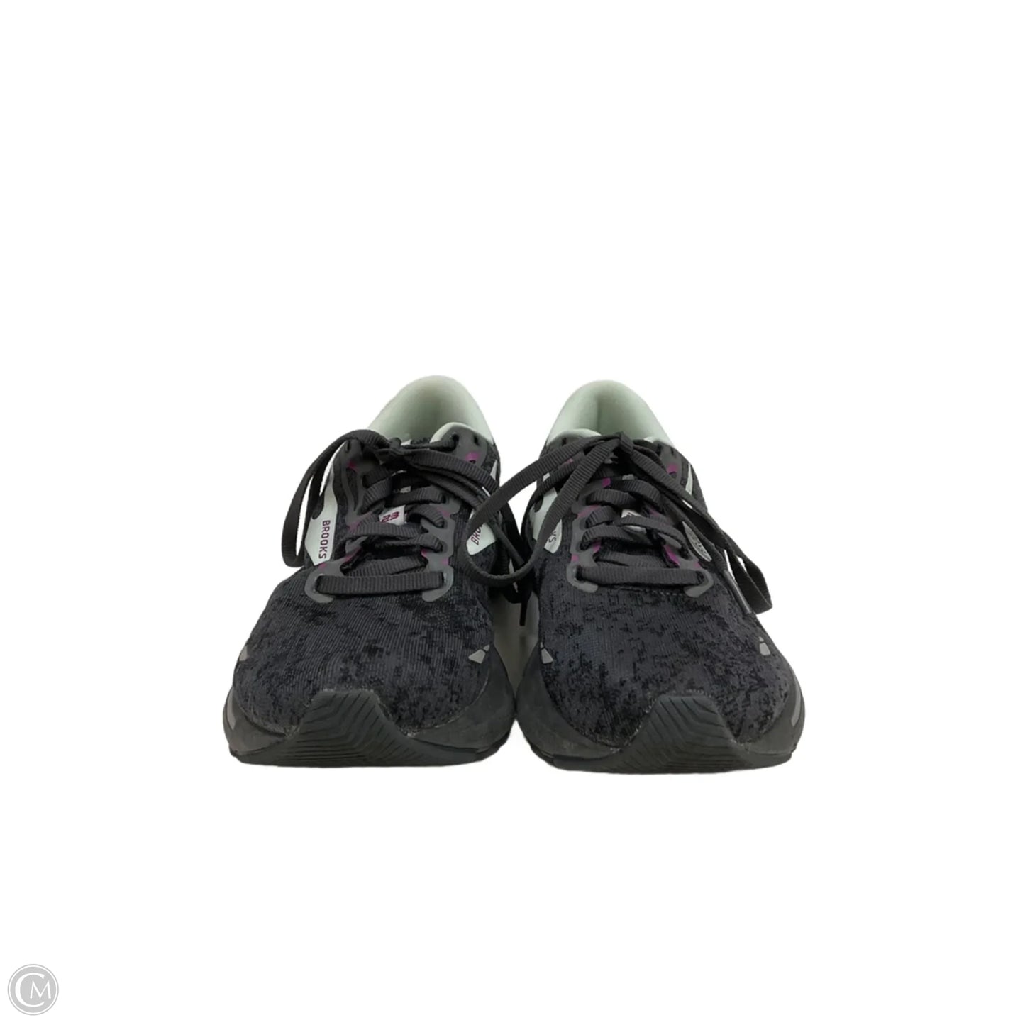 Shoes Athletic By Brooks In Grey & Purple, Size: 6