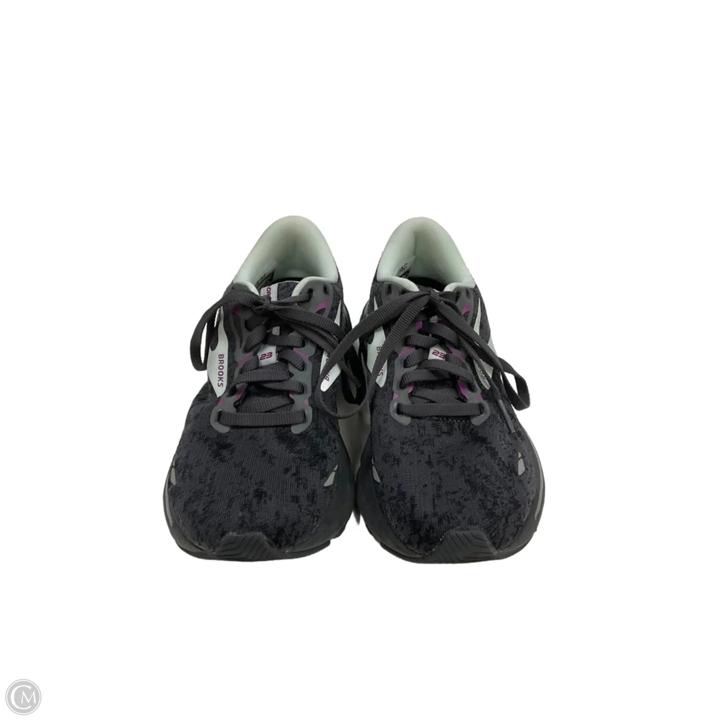 Shoes Athletic By Brooks In Grey & Purple, Size: 6
