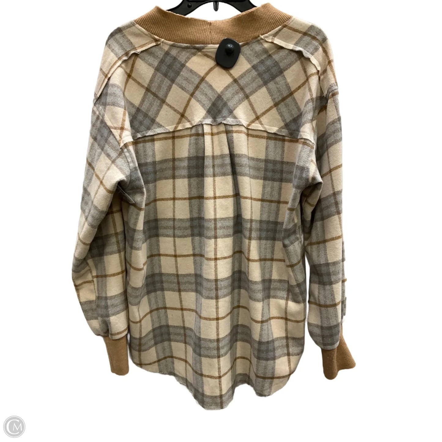 Cardigan By Cmf In Brown & Cream, Size: M