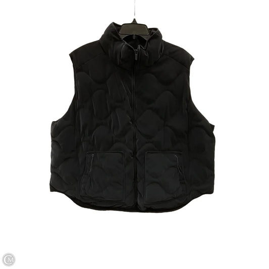 Coat Puffer & Quilted By Flx In Black, Size: 2x