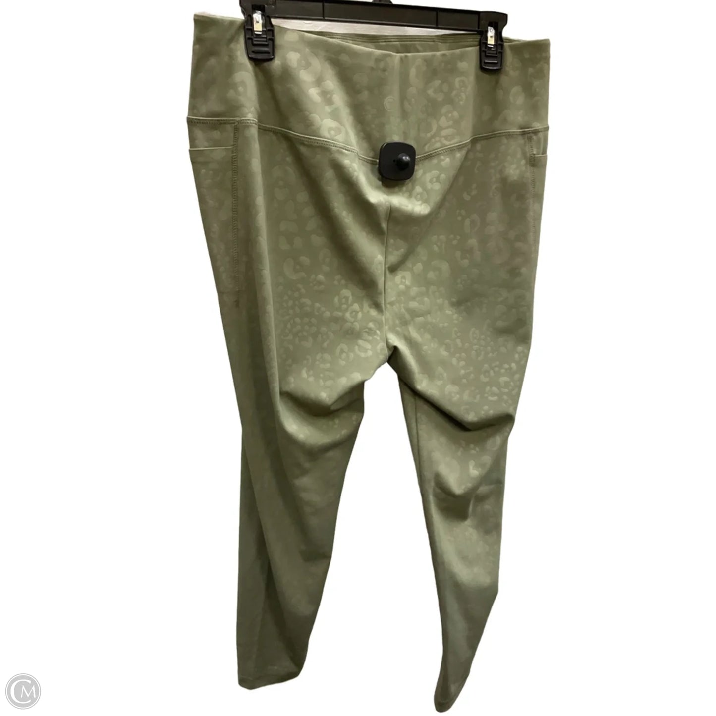 Athletic Leggings By Talbots In Green, Size: Xl