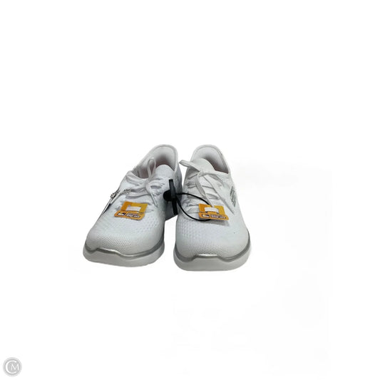 Shoes Athletic By Skechers In White, Size: 8