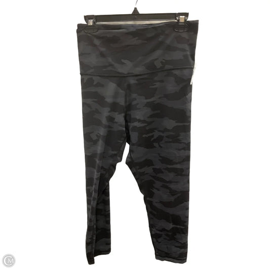 Athletic Capris By Athleta In Camouflage Print, Size: 2x