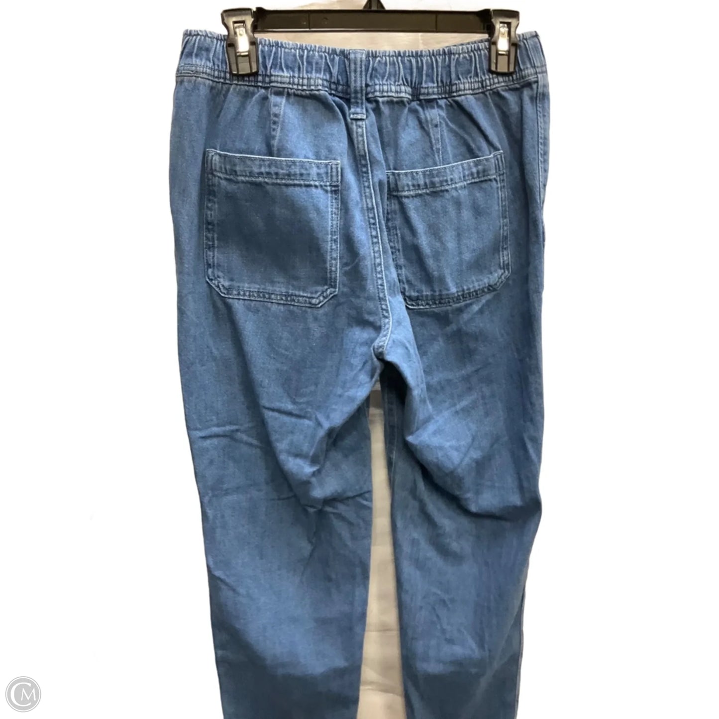 Jeans Boot Cut By Gap In Blue Denim, Size: S