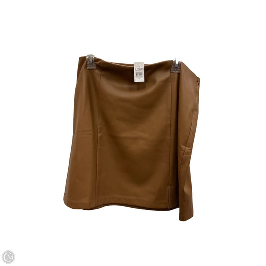 Skirt Mini & Short By Loft In Brown, Size: 14