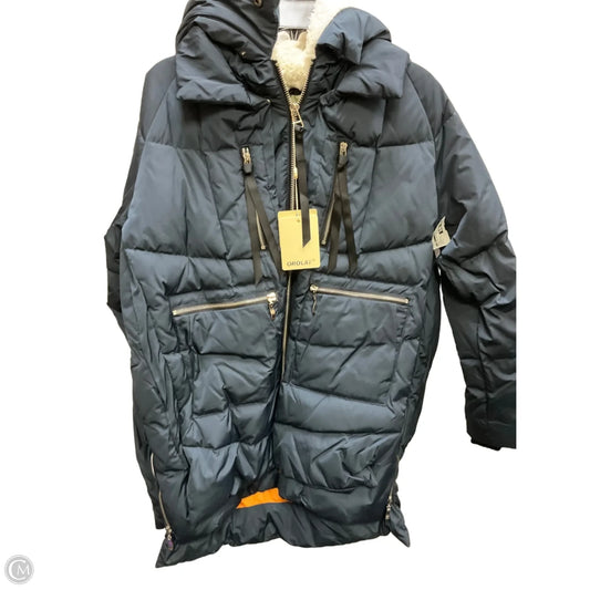 Coat Puffer & Quilted By Cmb In Blue, Size: L