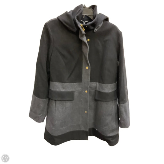 Coat Other By Clothes Mentor In Black & Grey, Size: Xl