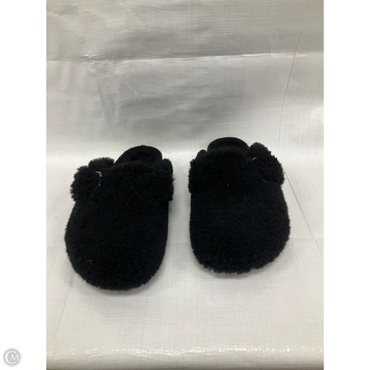 Sandals Flats By Birkenstock In Black, Size: 7.5