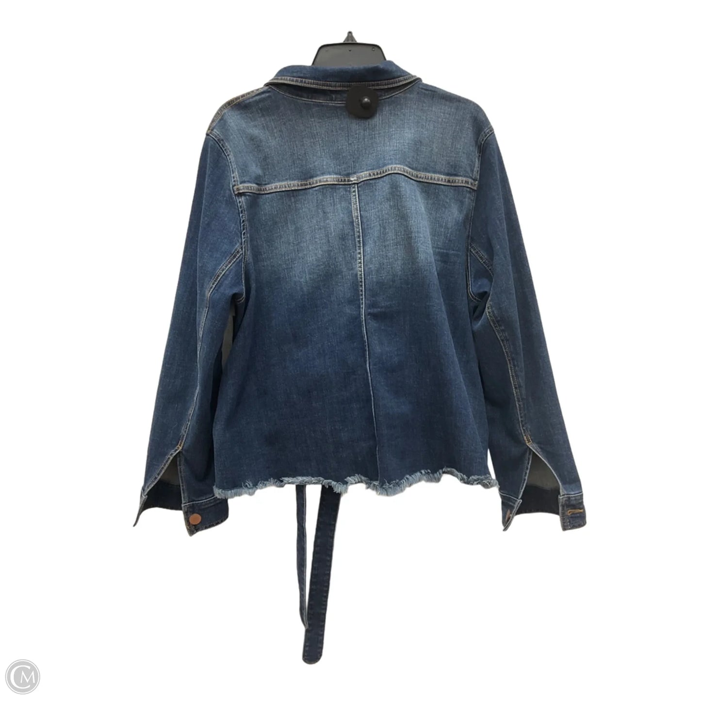 Jacket Denim By Cabi In Blue Denim, Size: Xl