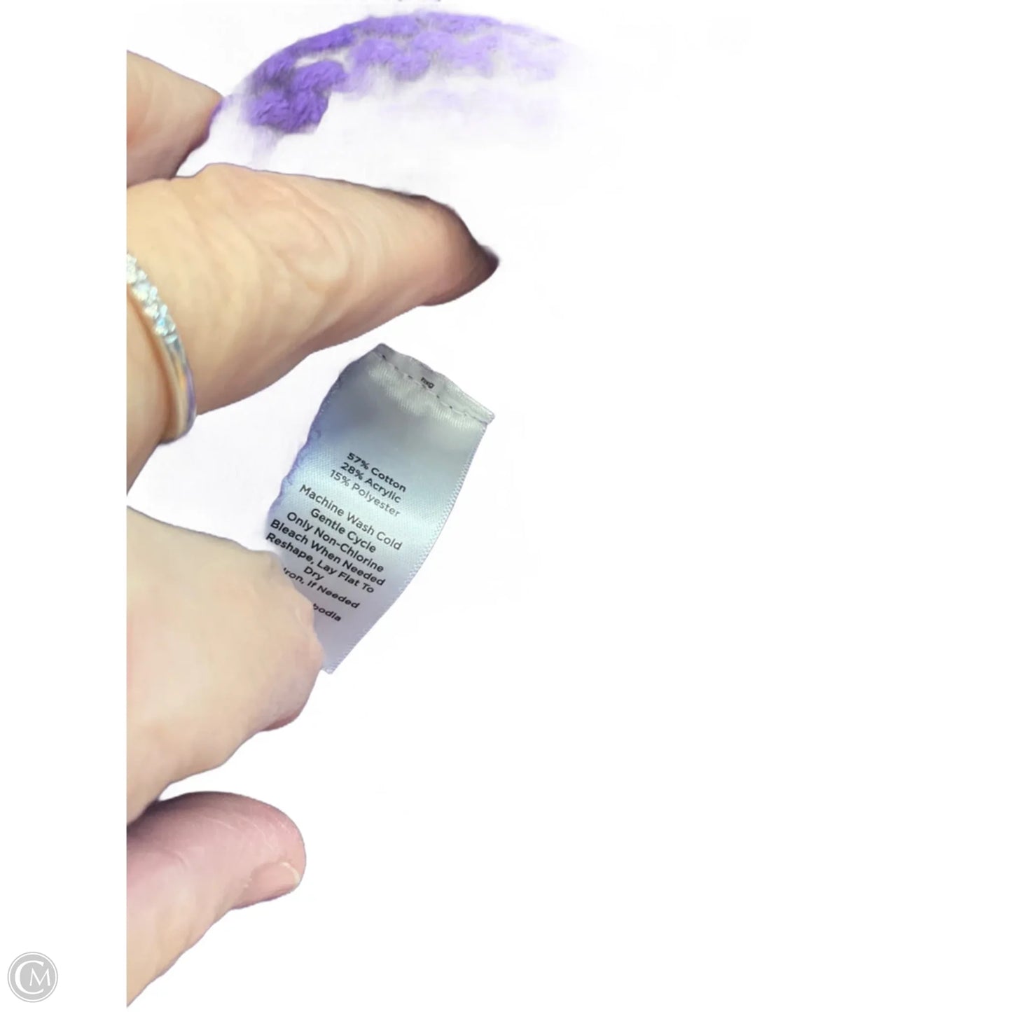 Cardigan By Talbots In Purple, Size: Xl