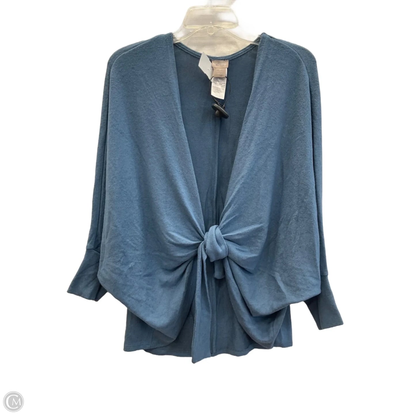 Cardigan By Chicos In Blue, Size: L