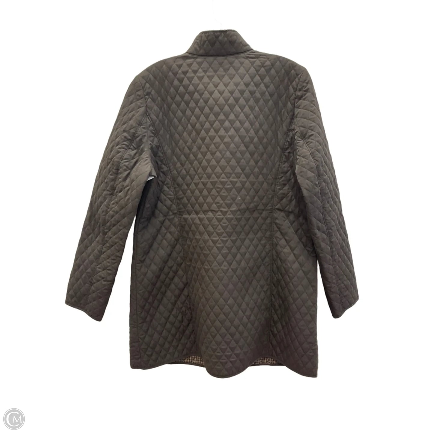 Jacket Shirt By J. Jill In Brown, Size: M